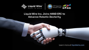 Liquid Wire Joins HAND ERC at Northwestern University to Advance Robotic Dexterity