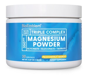 BioEmblem Continues to Innovate with its New Triple Complex Magnesium Powder Supplement