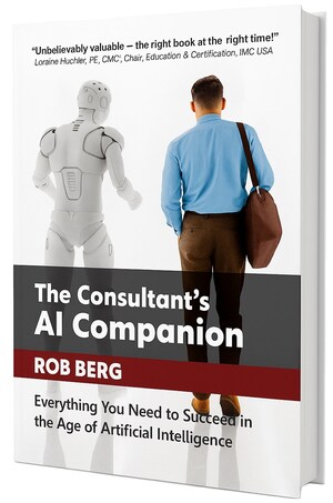Consultants Face AI Disruption -- New Amazon Bestseller Shows How to Thrive, Not Just Survive
