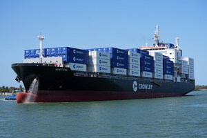 Crowley's First Avance Class Vessel Quetzal Begins Maiden Commercial Voyage