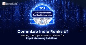 CommLab India Reigns as the #1 Content Provider for Rapid eLearning