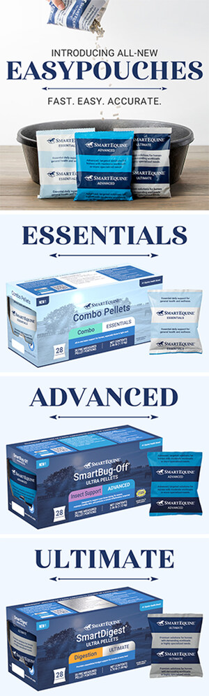 SmartEquine Introduces EasyPouches: A Simpler, More Accurate, and Sustainable Solution for Daily Equine Supplementation
