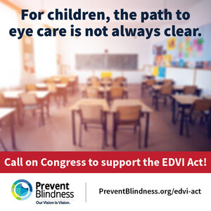 Prevent Blindness Applauds Reintroduction of Early Detection of Vision Impairments for Children Act