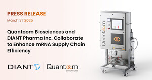 Quantoom Biosciences and DIANT Pharma Inc. Collaborate to Enhance mRNA Supply Chain Efficiency