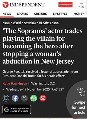 Actor and Real-Life Hero George Pogatsia Advances to Top 10 in Mr. Health &amp; Fitness 2026