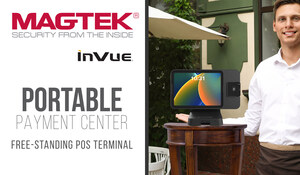 MagTek's DynaFlex II Go is Integrated into InVue's Portable Payment Center
