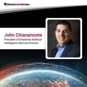 Mission Critical Partners Names John Chiaramonte President of Newly Formed Enterprise Artificial Intelligence Services Division