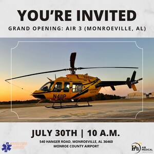 PHI Air Medical and Enterprise Rescue open third emergency air medical base in Alabama