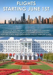 Contour Airlines adding daily roundtrip flight between Chicago and Lewisburg