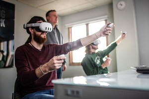 New Cat® Simulators VR Paving System Teaches Operators Foundational Skills