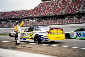 Rebel Nicotine Pouches partners with Thad Moffitt for 2025 ARCA Menards Series season.