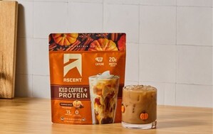 Fuel your Fall with Ascent® Protein's New Pumpkin Spice Iced Coffee+ Protein