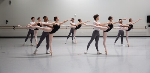 Students at The School of Ballet Arizona. Photo by Rosalie O'Connor.