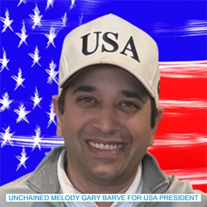 GARY BARVE FOR USA PRESIDENT Is Thinking Big With His New ELVIS PRESLEY Inspired Music Single "UNCHAINED MELODY" AVAILABLE NOW WORLDWIDE