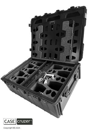 CaseCruzer Has Teamed up With Pelican Products to Develop a Mobile VR Headset Charging Station