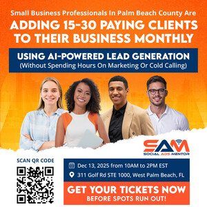 West Palm Beach AI Expert to Host Exclusive Workshop on Automated Lead Generation for Local Business Owners